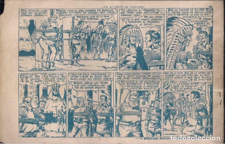 Tebeos: DAVY CROCKETT N&ordm; 14: EN EL POSTE DE TORTURA - Foto 2