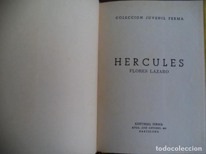Tebeos: Libro Colecci&oacute;n Juvenil Ferma. Hercules. - Foto 2
