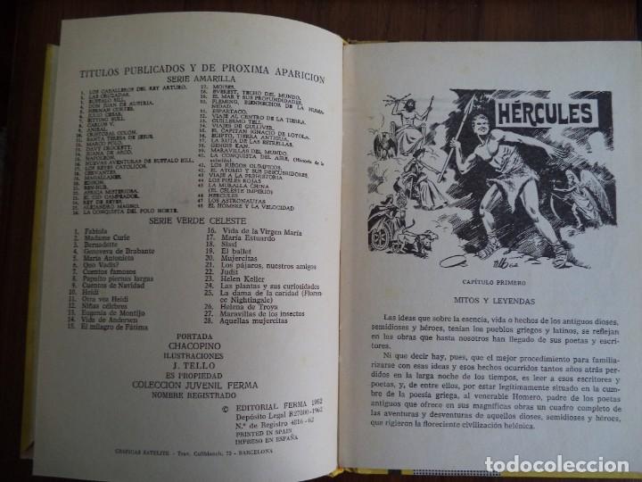 Tebeos: Libro Colecci&oacute;n Juvenil Ferma. Hercules. - Foto 3