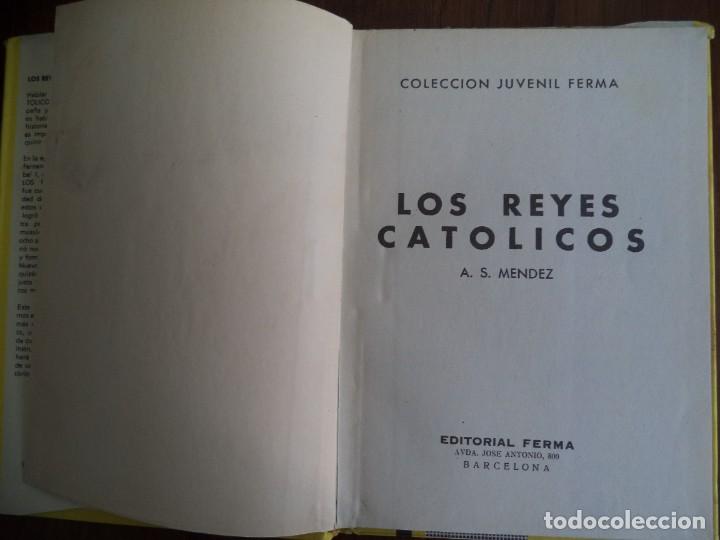 Tebeos: Libro Colecci&oacute;n Juvenil Ferma. Los Reyes Cat&oacute;licos. - Foto 2