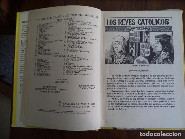 Tebeos: Libro Colecci&oacute;n Juvenil Ferma. Los Reyes Cat&oacute;licos. - Foto 3