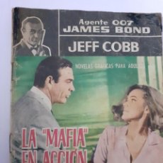 Tebeos: AGENTE 007 JAMES BOND-FERMA- Nº 24 -JEFF COBB-LA MAFIA EN ACCIÓN-1965-REGULAR-DIFÍCIL-LEA-6489