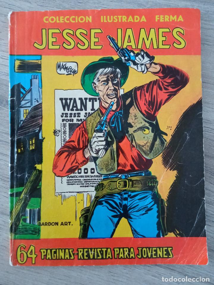 Tebeos: COLECCI&Oacute;N ILUSTRADA FERMA N&ordm; 1, JESSE JAMES - Foto 1