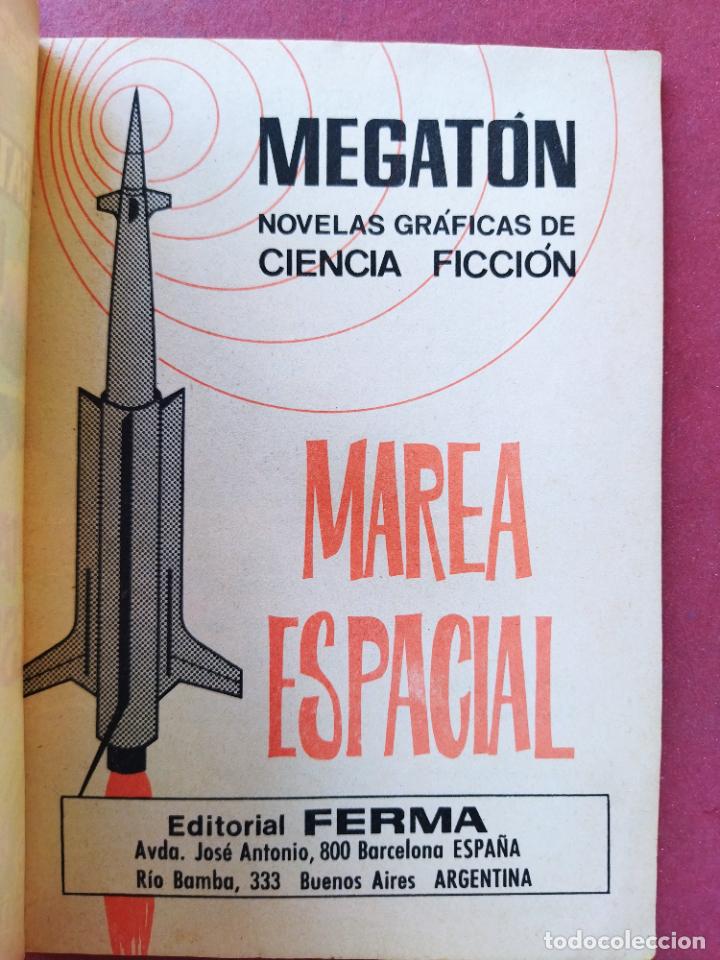 Tebeos: MEGATON N&ordm; 19 - MAREA ESPACIAL - EDI. FERMA 1966 - Foto 3
