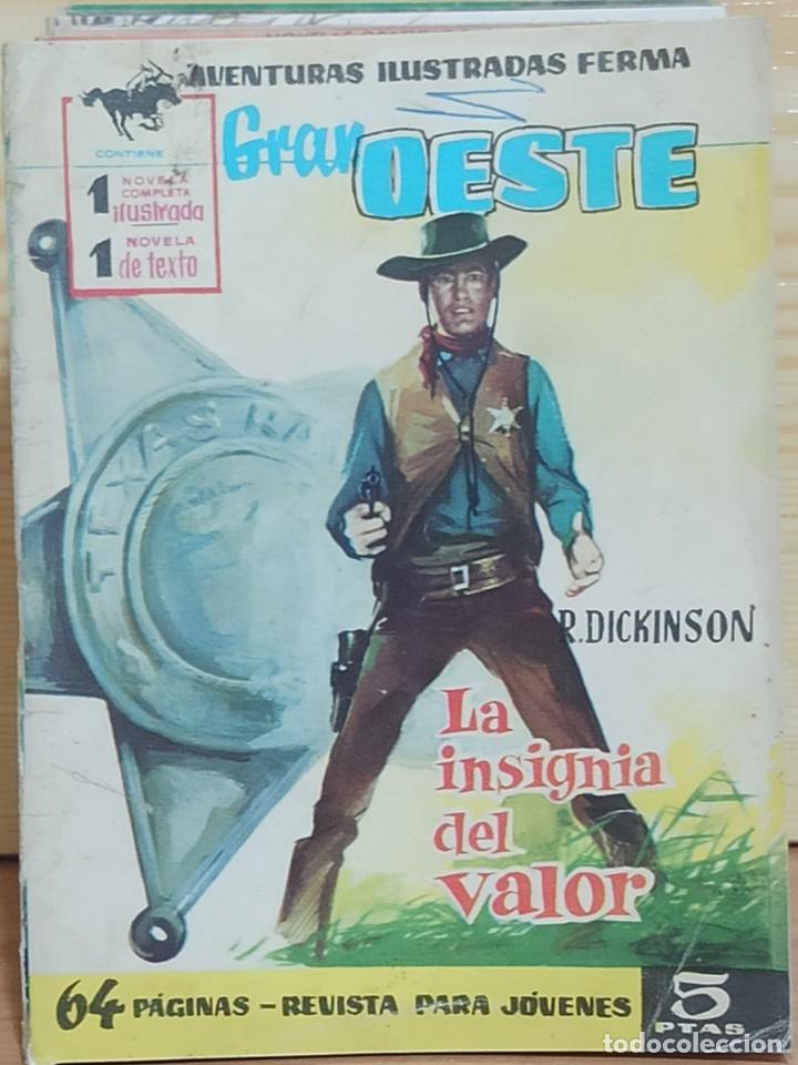 Tebeos: GRAN OESTE - LOTE DE 20 NUMEROS - FERMA 1962. - Foto 7