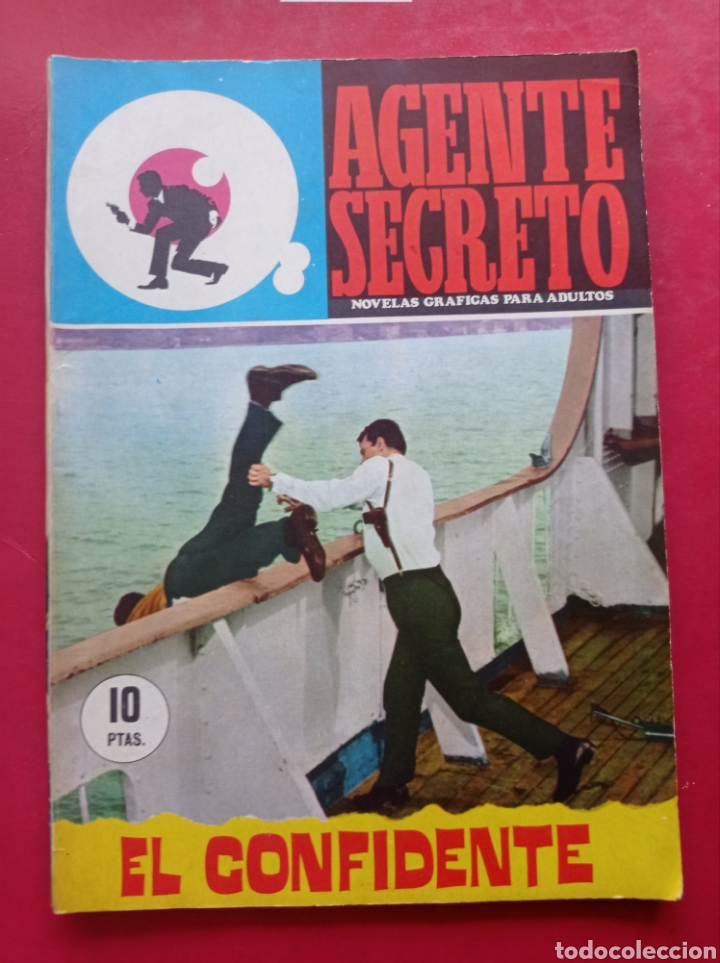 Tebeos: Agente secreto, n&uacute;mero 24 , el confidente 1966 - Foto 1