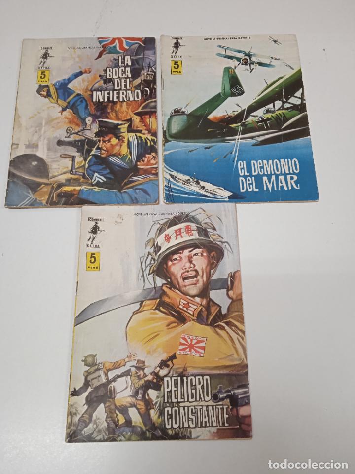 Tebeos: COMBATE EXTRA / LOTE CON LOS N&Uacute;MEROS: 2, 6 Y 8 / FERMA 1965 - Foto 1