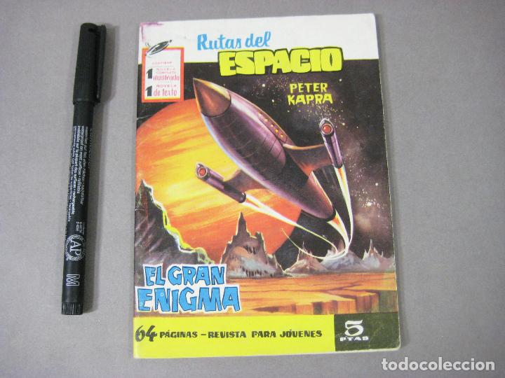 Tebeos: NOVELA DE LA COLECCI&Oacute;N RUTAS DEL ESPACIO. EL GRAN ENIGMA. N&ordm; 1 - Foto 1