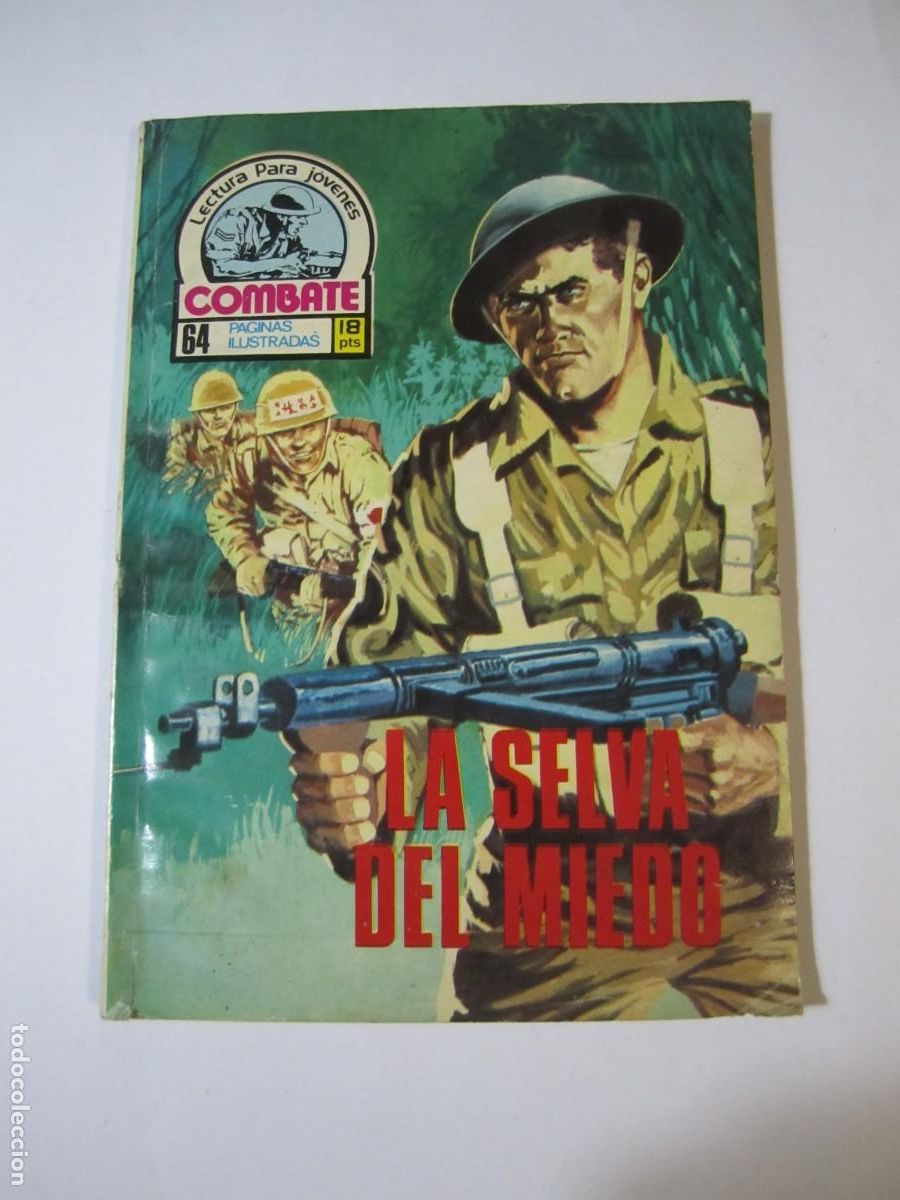 Tebeos: Novela Combate La selva del miedo - Foto 1