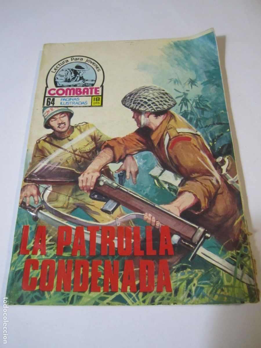Tebeos: Novela Combate La patrulla condenada - Foto 1