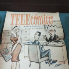 Tebeos: TELE-COMICO Nº 25. REVISTA DE HUMOR FERMA 1965. Lote 379281554