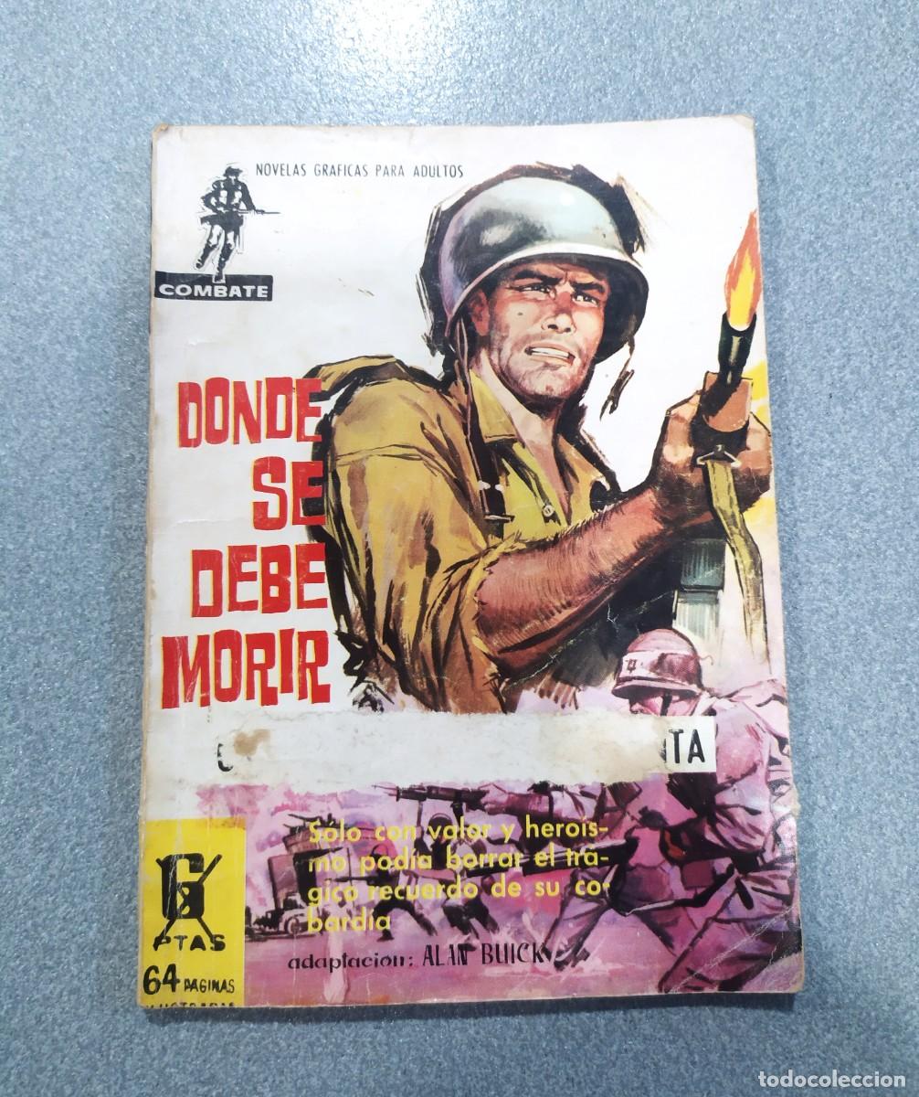 Tebeos: COLECCI&Oacute;N COMBATE DONDE SE DEBE MORIR - Foto 1