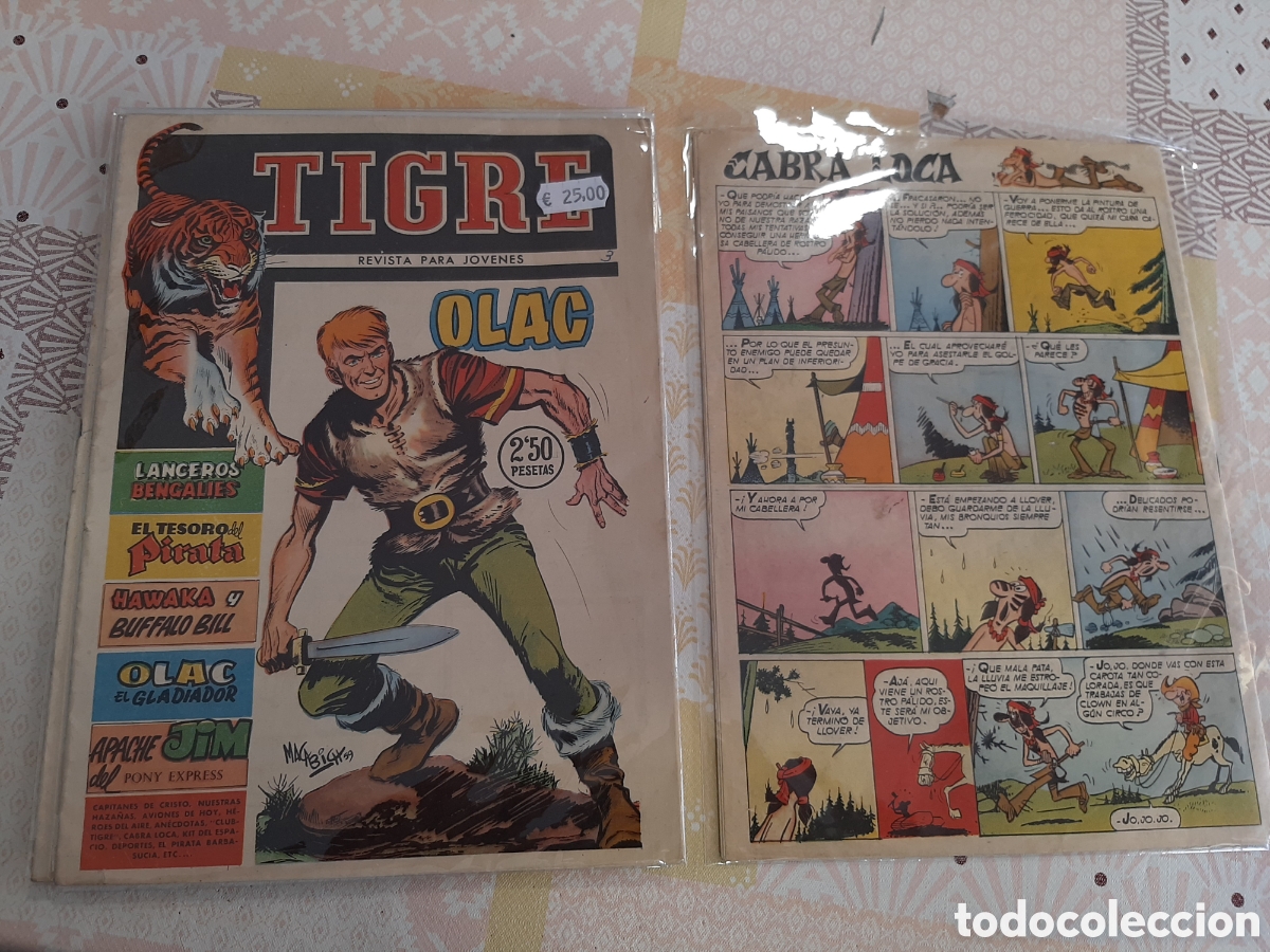 Tebeos: Tigre de Ediciones Ferna, lote del 2 al 8 (&Uacute;ltimo de la colecci&oacute;n) - Foto 3