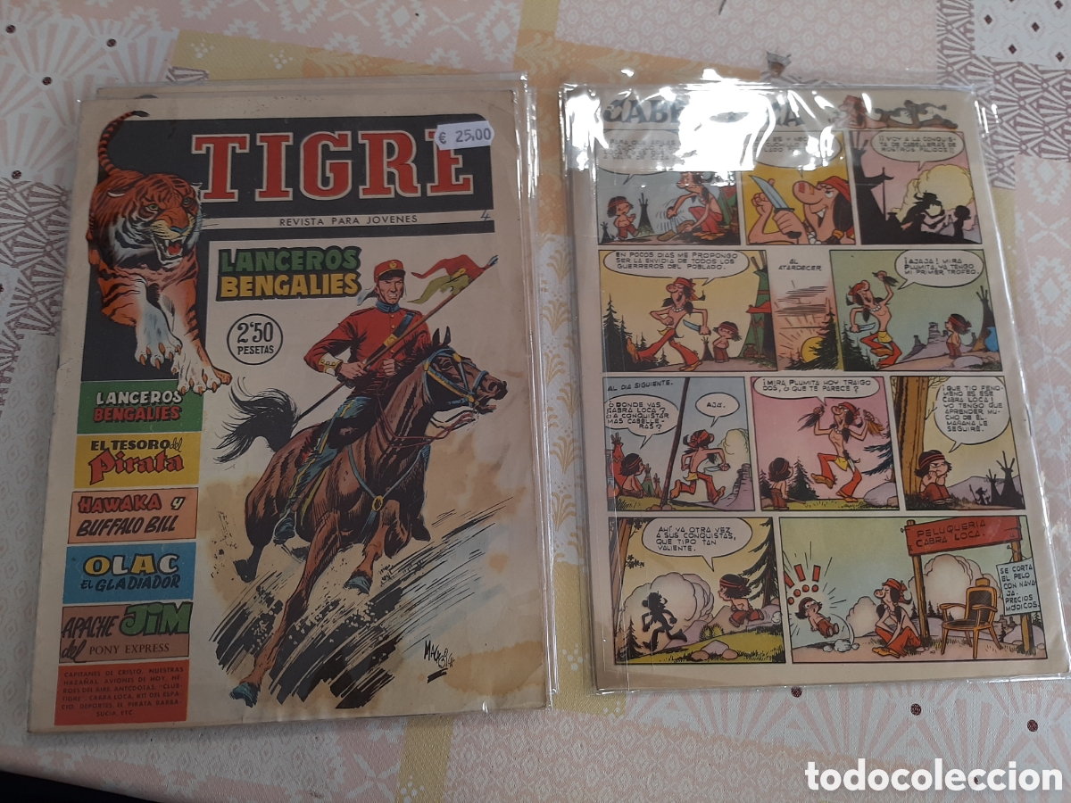 Tebeos: Tigre de Ediciones Ferna, lote del 2 al 8 (&Uacute;ltimo de la colecci&oacute;n) - Foto 4