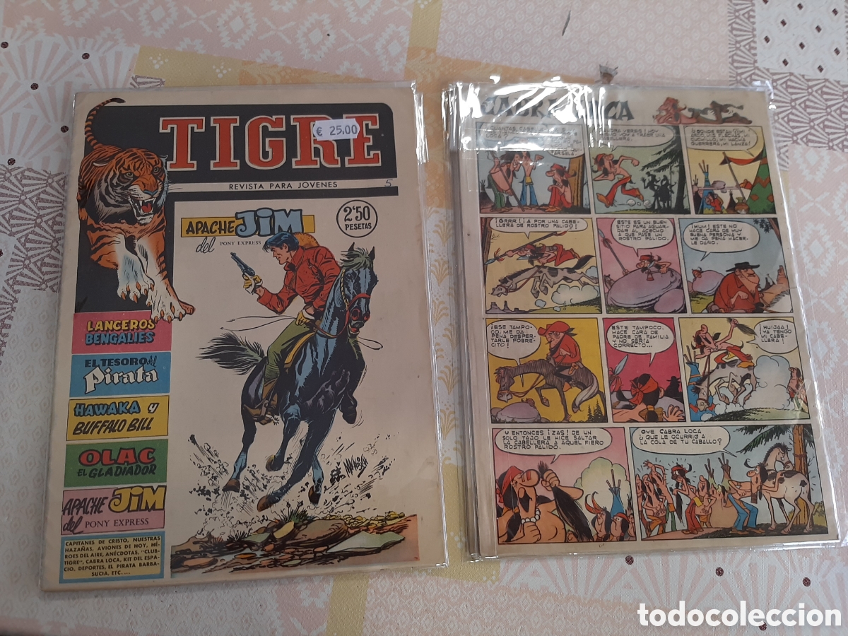 Tebeos: Tigre de Ediciones Ferna, lote del 2 al 8 (&Uacute;ltimo de la colecci&oacute;n) - Foto 5