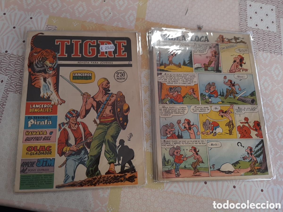 Tebeos: Tigre de Ediciones Ferna, lote del 2 al 8 (&Uacute;ltimo de la colecci&oacute;n) - Foto 6