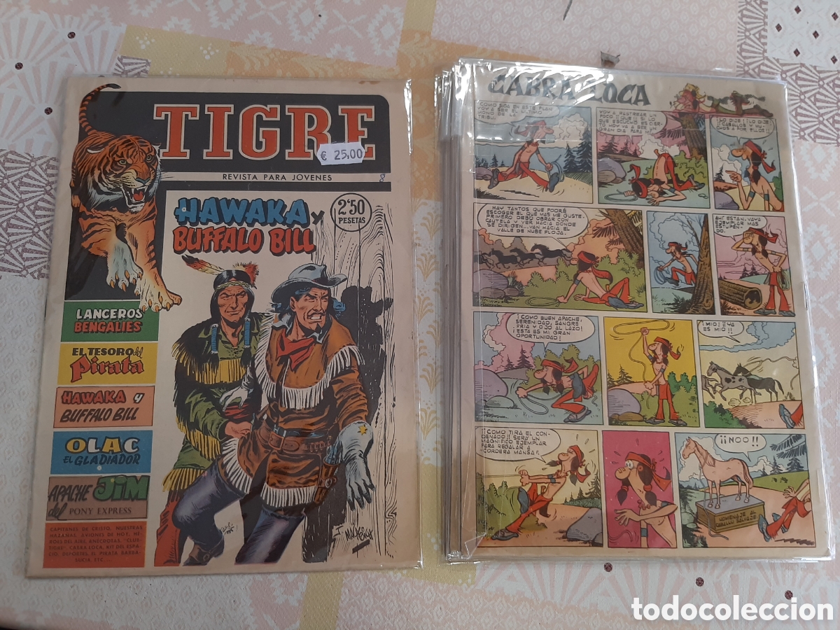 Tebeos: Tigre de Ediciones Ferna, lote del 2 al 8 (&Uacute;ltimo de la colecci&oacute;n) - Foto 8