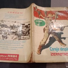 Giornalini: COMBATE EXTRA 128 PAGINAS - CORAJE DESPIADADO - ¡DERROTADO! - EDITORIAL FERMA 1962