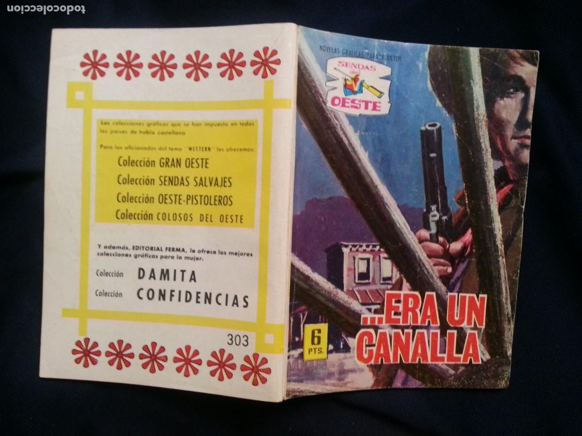 Tebeos: ERA UN CANALLA - SENDAS DEL OESTE 303 - Foto 1