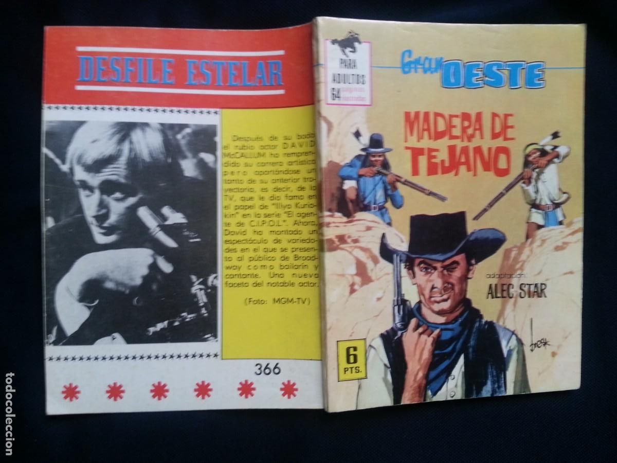 Tebeos: MADERA DE TEJANO - GRAN OESTE 366 - Foto 1