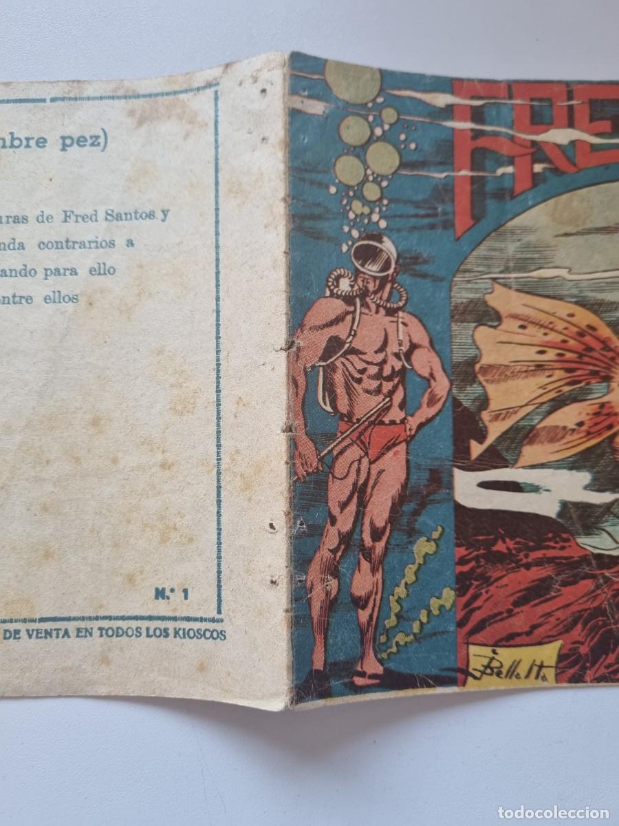 Tebeos: FRED SANTOS n&deg; 1 (Ferma a&ntilde;o 1956) - Foto 4