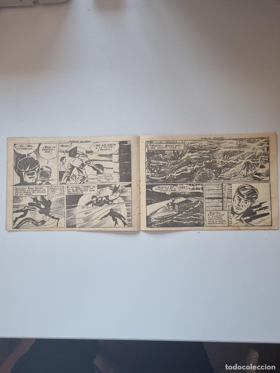Tebeos: FRED SANTOS n&deg; 1 (Ferma a&ntilde;o 1956) - Foto 5