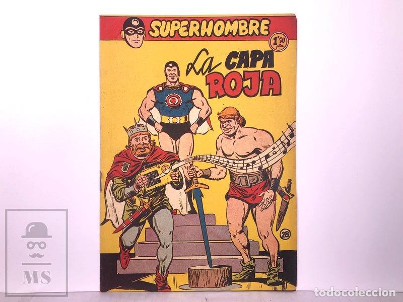 Tebeos: Comic Superhombre Ferma Num. 28 - La Capa Roja - Original de &Eacute;poca - Foto 1