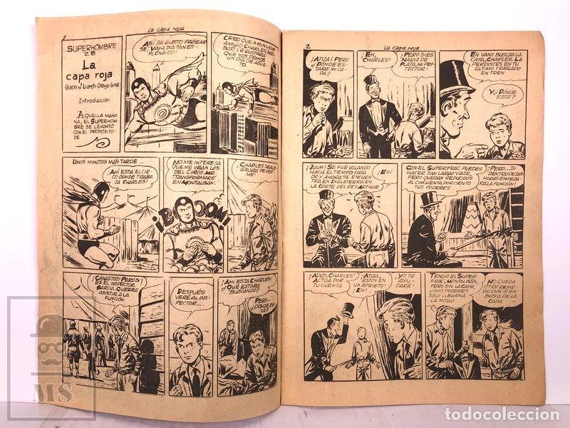 Tebeos: Comic Superhombre Ferma Num. 28 - La Capa Roja - Original de &Eacute;poca - Foto 2