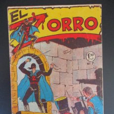 Tebeos: ZORRO, EL (1956, FERMA) 7 · 1956 · ¡¡SU ESPADA POR UN COLLAR!!