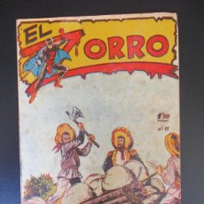 Tebeos: ZORRO, EL (1956, FERMA) 11 · 1956 · RESES EN LLAMAS