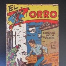 Tebeos: ZORRO, EL (1956, FERMA) 20 · 1956 · CAÍDOS EN LA TRAMPA
