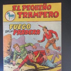 Tebeos: PEQUEÑO TRAMPERO, EL (1957, FERMA) 13 · 1957 · FUEGO EN LA PRADERA