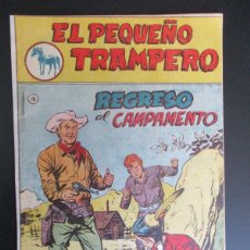 Giornalini: PEQUEÑO TRAMPERO, EL (1957, FERMA) 16 · 1957 · REGRESO AL CAMPAMENTO