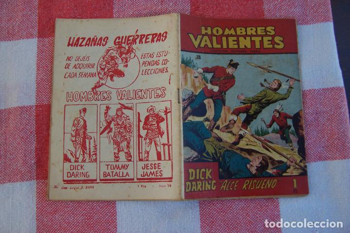 Tebeos: FERMA,- HOMBRES VALIENTES, DICK DARING N&ordm; 28 ULTIMO - Foto 1