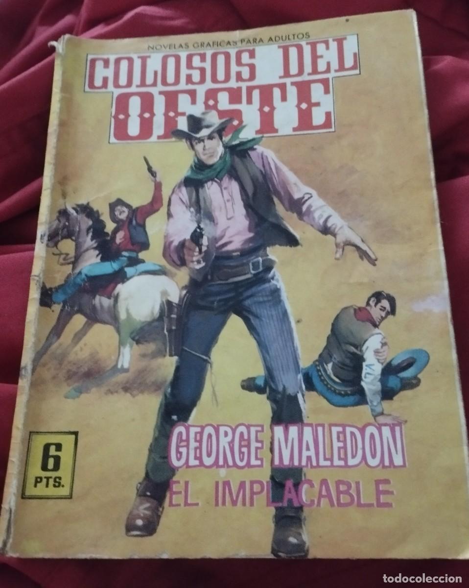 Tebeos: Lote de 2 comics de la serie Colosos del Oeste de 1964 - Foto 2