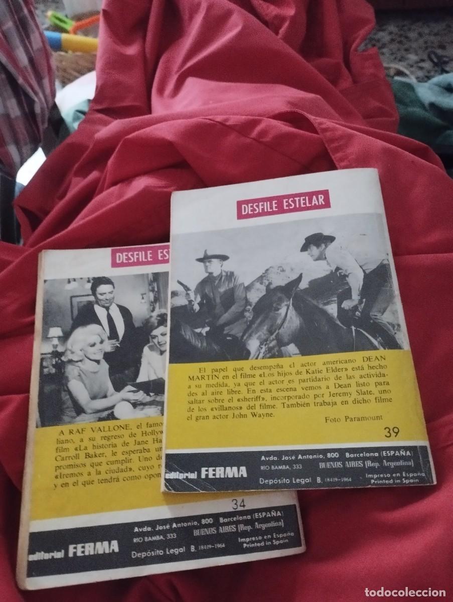 Tebeos: Lote de 2 comics de la serie Colosos del Oeste de 1964 - Foto 5