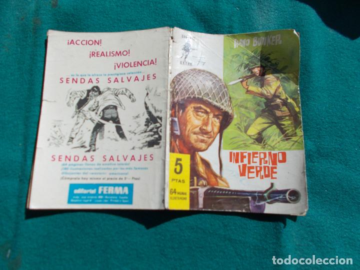 Tebeos: COMBATE EXTRA FERMA SOLDADO ALEMAN INFIERNO VERDE 6 ESTERRAZA - Foto 1