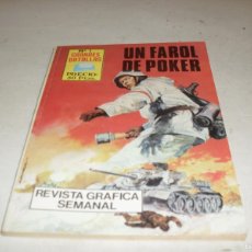 Tebeos: GRANDES BATALLAS 1,EL PRIMERO,UN FAROL DE POKER,(DE 24)EDITORIAL ANTALBE,1981