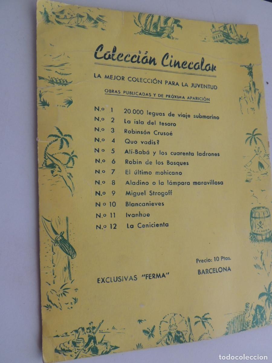 Tebeos: COLECCION CINECOLOR, FERMA. ROBIN DE LOS BOSQUES - Foto 2