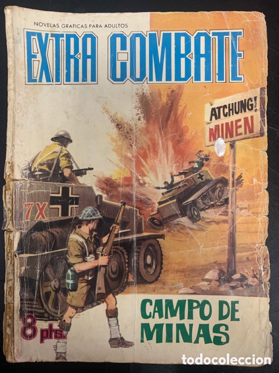 Tebeos: Extra Combate 20. Campo de minas. - Foto 1