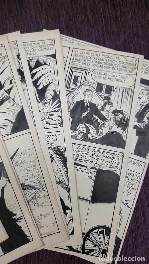 Tebeos: 10 PAGINAS ORIGINALES DEL COMIC, EL AMAZONAS RIO SALVAJE E IGNORADO 1959 - Foto 2