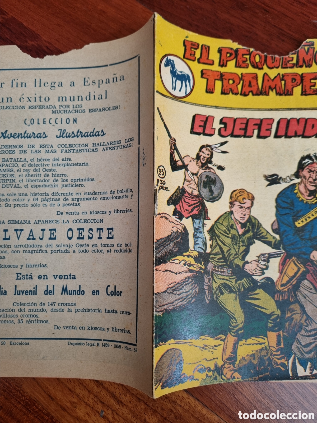 Tebeos: El PEQUE&Ntilde;O TRAMPERO n&deg; 35 &uacute;ltimo y dif&iacute;cil - Foto 3