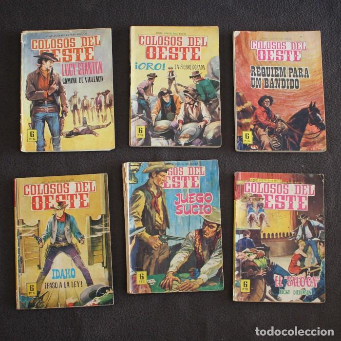 Tebeos: LOTE 6 COMICS COLOSOS DEL OESTE. EDITORIAL FERMA - Foto 1