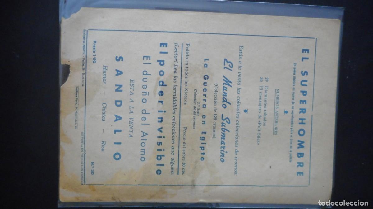 Tebeos: SUPERHOMBRE N&ordm; 30 / C-20 - Foto 2