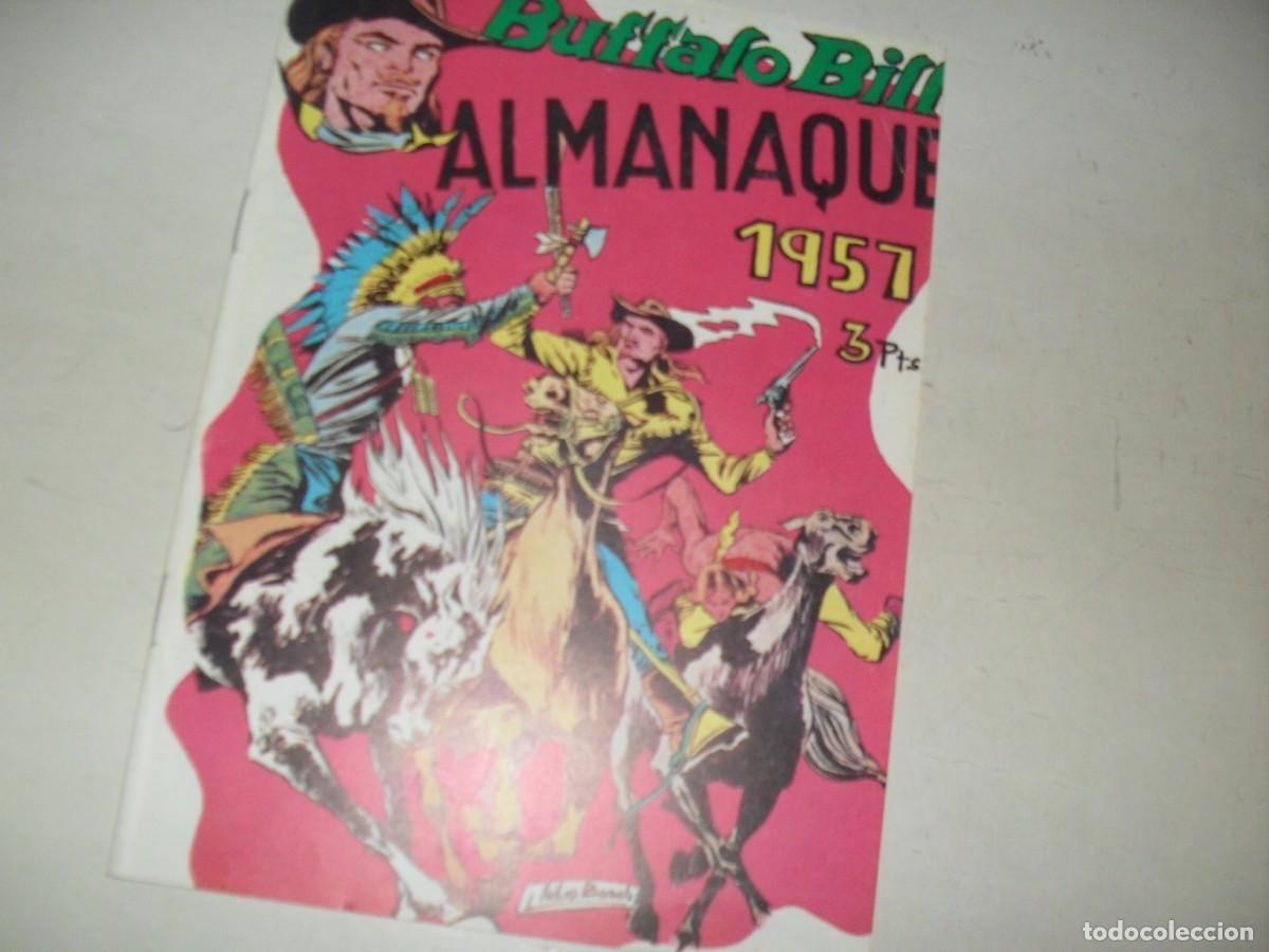 Tebeos: (FACSIMIL)BUFFALO BIL ALMANAQUE PARA 1957,EDITORIAL FERMA.IMPECABLE. - Foto 1