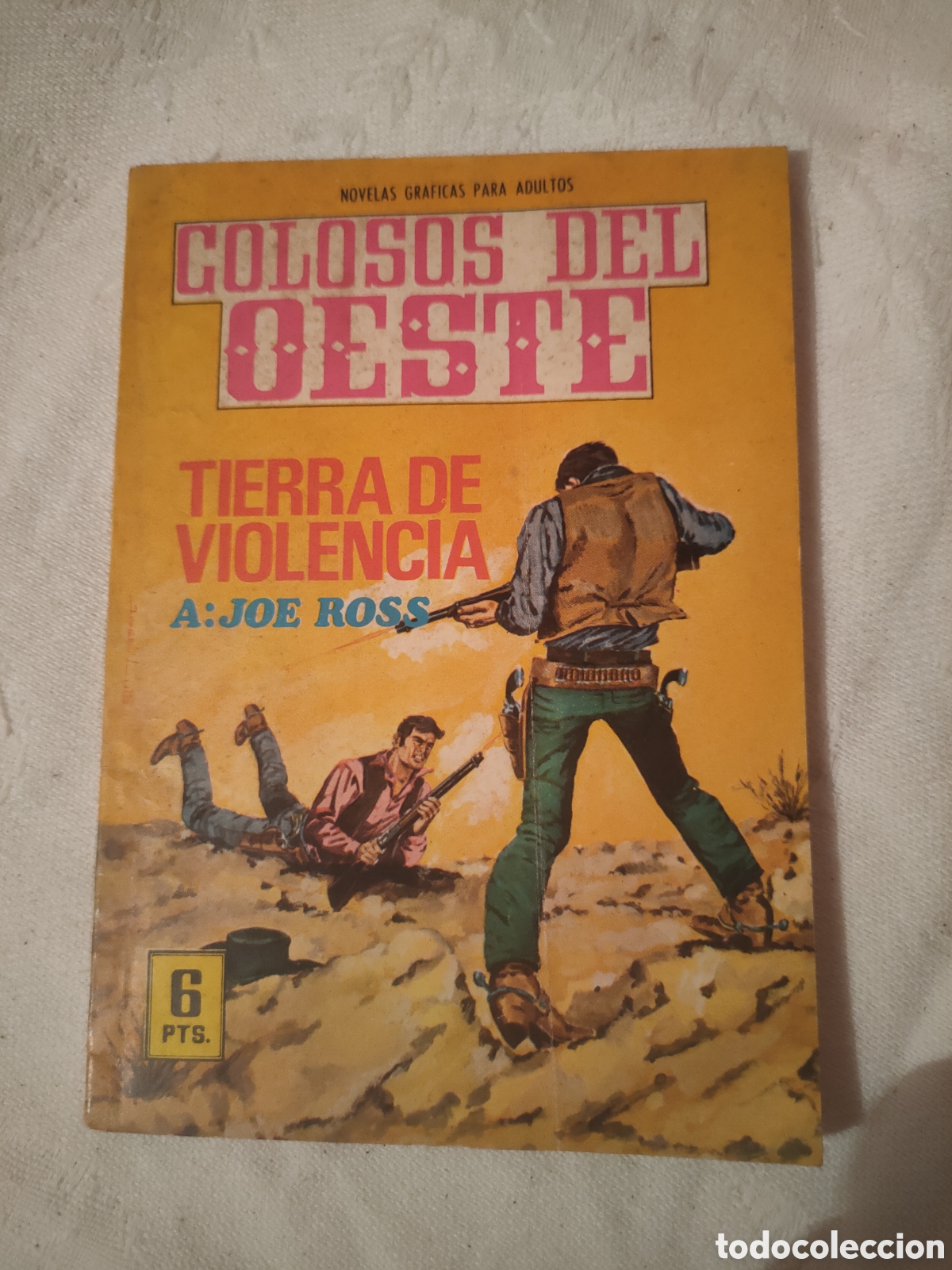 Tebeos: Tierra de violencia. Colosos del Oeste. Editorial Ferma - Foto 1