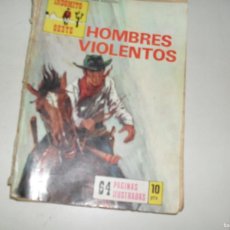 Tebeos: INDOMITO OESTE/GRAN OESTE 91 HOMBRES VIOLENTOS,(DE 488).PRODUCCIONES EDITORIALES,1971
