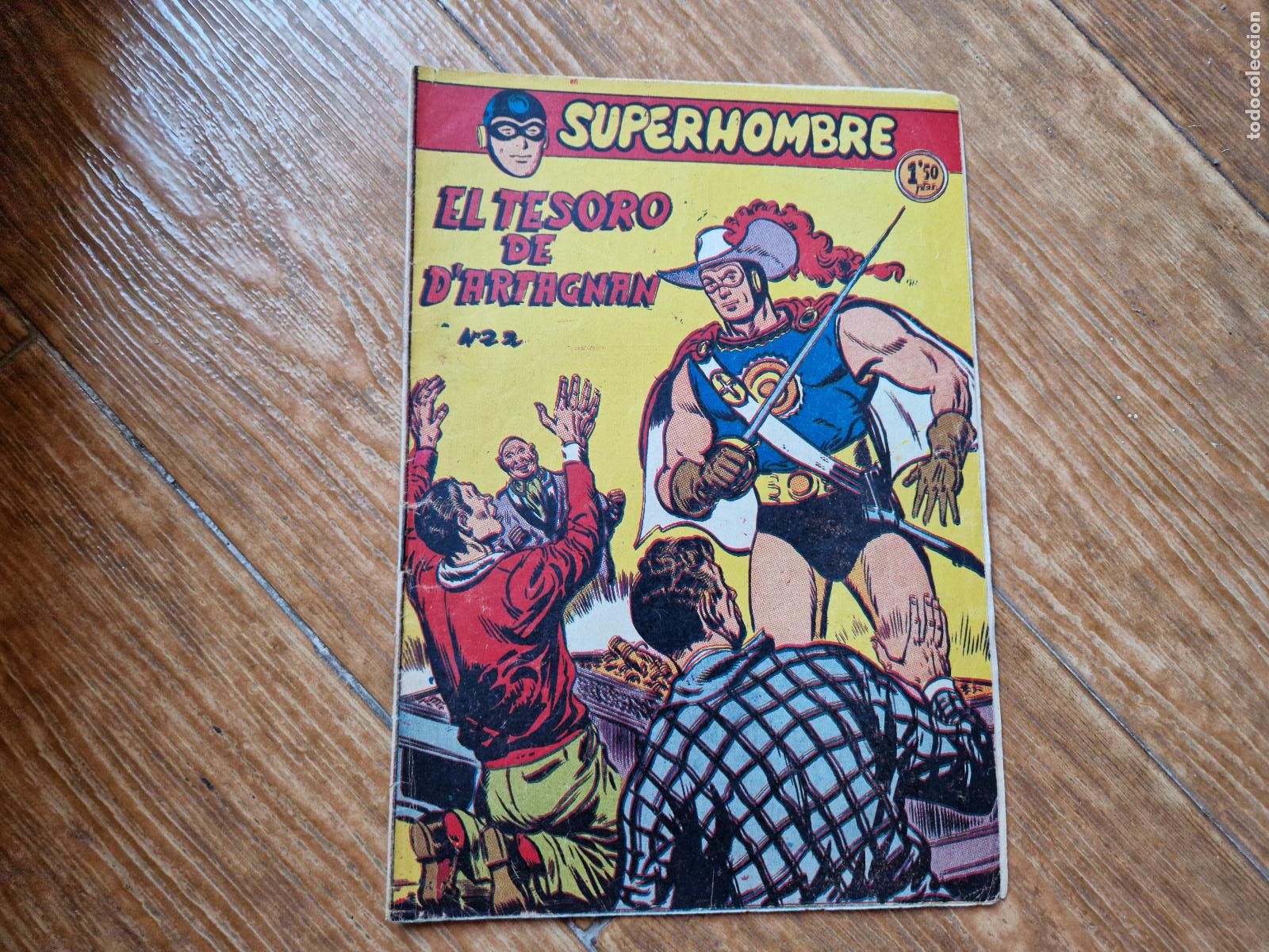 Tebeos: SUPERHOMBRE N&ordm; 22 EDITORIAL FERMA ORIGINAL - Foto 1