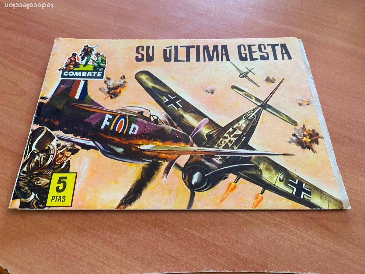 Tebeos: COMBATE N&ordm; 2 SU ULTIMA GESTA (ORIGINALFERMA) (COB207) - Foto 1