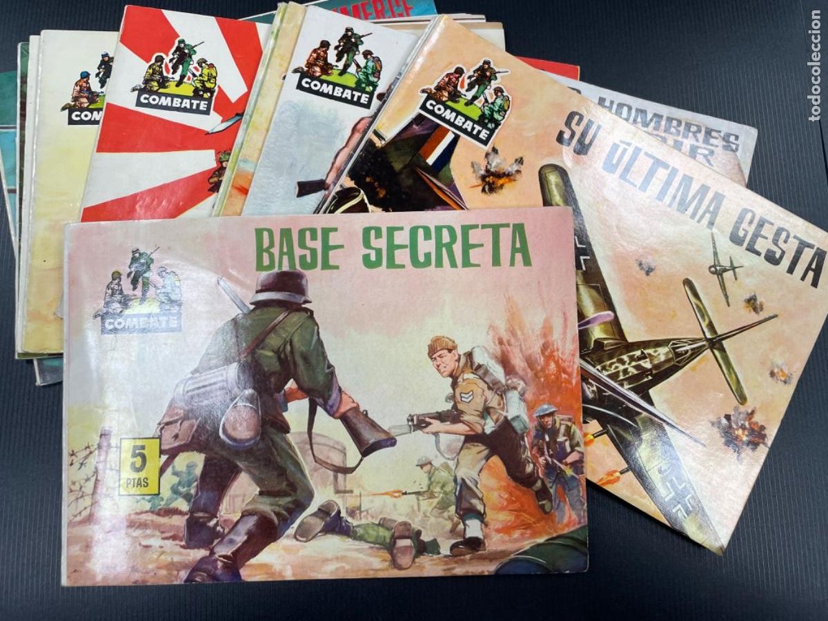 Tebeos: (A1) Combate - Colecci&oacute;n Completa 12 n&uacute;meros - Edt Ferma - Foto 1